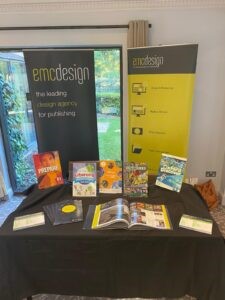 EMC Design's stand at the Freelancers' Awayday